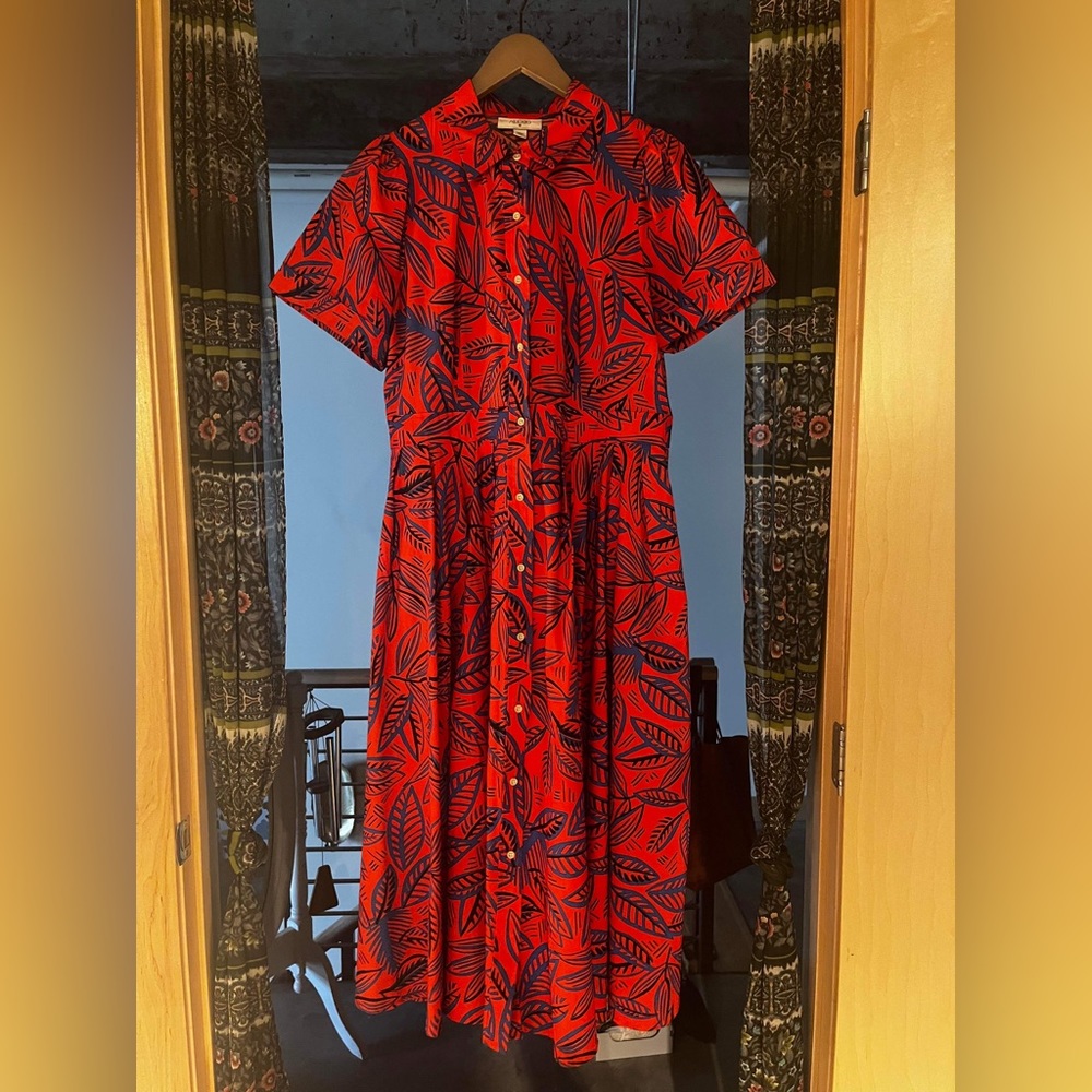 Alexis Button-down MIDI Dress